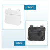 BMW 3 Series E90 E91 White Rear Tow Hook Cover (2009 - 2012)