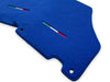 Ferrari 360 Modena LHD with Emblem Blue Carpets Floor Mats Set (2000-2005)