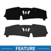 BMW X5 2023-2024 Sun Protector Black Dashboard Cover Mat