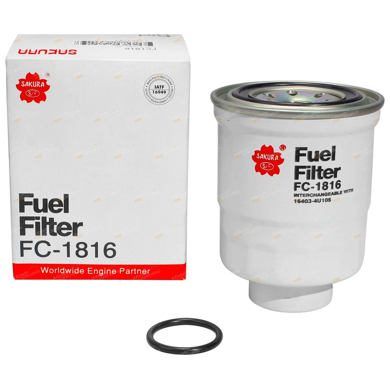Navara D40 2.5L 4cyl YD25DDTi Diesel Fuel Filter (2008-2015)