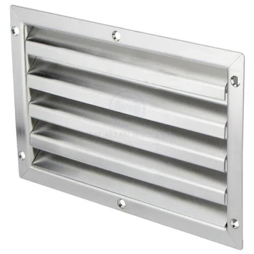 Boat / Caravan / Camper Rectangular Louvre Vent Heavy Duty S/S 240mm x 160mm