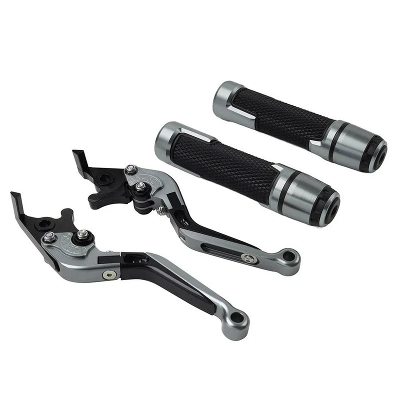 Ducati Monster 659 Folding Extendable Brake Clutch Levers Grip Set