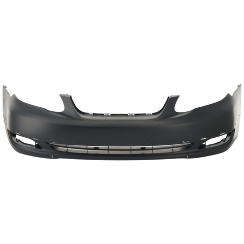 Front Bumper Cover Primed For 2005-2008 Toyota Corolla