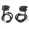 Motorbike Motorcycle 2 x Handle Bar Indicator Control Switch