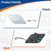 Mercedes-Benz (2012-2015) Diamond Silver Front Car Bumper Tow Hook Cover