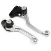 YAMAHA WR 250F WR 450F Silver Pivot Brake Clutch Levers (2001-2016)
