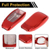Mercedes Benz E Class (2017) - 3 Buttons Red TPU Car Key Case