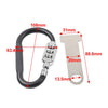 Harley Motorcycle Helmet Lock Buckle Anti-theft Fastener T-Bar Kit