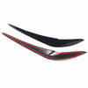 BMW X3 F25, X4 F26 Gloss Black Headlight Eyelid Trim (2014-2017)