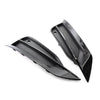 VOLVO S90 V90 (2016-2019) Left & Right Black Front Bumper Fog Light Grille