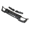 BMW 3 Series G20 Carbon Fiber Look Rear Bumper Lip Diffuser (2019-2022)