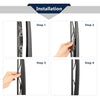 Kia Sportage Rear Wiper Blade Arm Set 13 Inch (2010-2015)