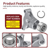 Polaris RZR 800 Rear Right Wheel Carrier w/ Bearing & Ring (2008–2014)