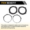 Jeep Wrangler TJ 7 Inch Round Headlight Mounting Bracket Set (1997-2006)