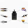 LED Turn Signals 3x2.9x6.5cm Black ABS Flasher Relay 12V 3-Pin