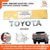 Toyota Hilux Ute Revo Genuine Tailgate Name Mark Emblem (2005-2025)