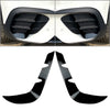 Mercedes Benz GLB-Class Front Bumper Canards Lip Splitter Fins (2020-2022)