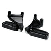 Harley Sportster 883 1200 Black Passenger Footpegs (2004-2013)