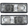 Front Headlights Headlamps Lights Lamps LH & RH Pair Set