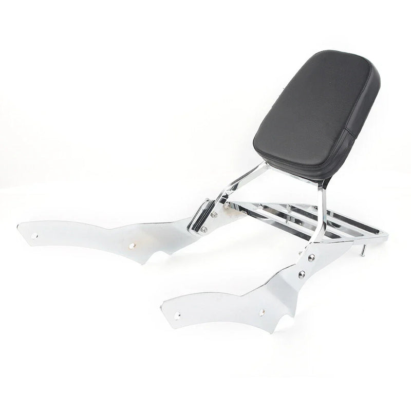 Yamaha V-Star 650 400 Backrest Sissy Bar & Luggage Rack (1996-2011)
