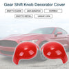 Ford Mustang 2015-2023 Red Console 1 Set Gear Shift Knob Cover