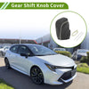 Nissan Altima (2013-2018) Pebbled Black Beige Car Gear Shift Knob Cover 1 Pc