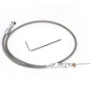 Gas Throttle Cable 36-Inch Braided Stainless Steel