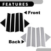 Chrysler 300 300C 6pcs Pillar Window Trim Covers (2005-2010)