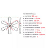 Toyota Hiace Van 18R Engine 1977-1982 Cooling Fan Blade