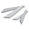 Mercedes-Benz 4 x Car Door Protective Strip Anti-Collision Carbon Fiber
