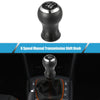 Toyota Yaris (2005-2010) Black Plastic 6 Speed Manual Shift Knob