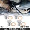 BMW & Mazda 4 x M12x1.5 Steel Engine Oil Drain Plug with Gasket