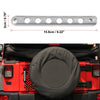 Jeep Wrangler JK 5 x Silver Door Handle Tailgate Trim Covers (2007-2018)