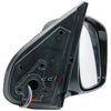 Isuzu D-Max Dmax 3 x Front Right Black Electric Side Mirror (2002-2011)