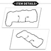 Hyundai Elantra Veloster Kona, Kia Forte Valve Cover Gasket (2011-2023)