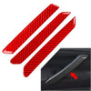Volkswagen Passat B5 Red Front Rear Door Handle Cover Trim (2001-2005)