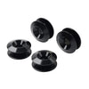 Trunk Hatch Lid 4PCS Black Quick Release Bumper Holder Clips