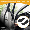 Mazda CX60 (2022-2024) Black Interior Door Handle Bowl Cover Trim
