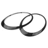 Mini Cooper R55 R56 R57 (2007-2015) Gloss Black Headlight Frame Trim