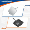 BMW 525i 528i Silver Tone Tow Hook Cover