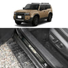 Land Cruiser Prado J250 4x Door Sill Scuff Protector Trim Cover (2017–2024)