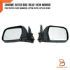 Toyota Hilux MK3 4Runner Surf Chrome Wing Door Side Mirror (88-97)