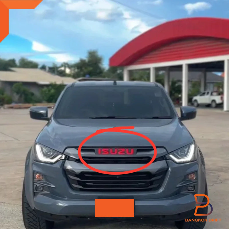 Isuzu D-Max 3D Front Grille Emblem Logo (2020-2023)