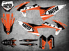 KTM SX 125 150 250 Graphics Decal Kit (2019-2021)