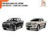 Isuzu D-Max Ute Matte Black 4 Door Handle Cover Insert (2012-2019)