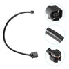Porsche Panamera Plastic Rubber Black 1 Pcs Front Brake Pad Sensor