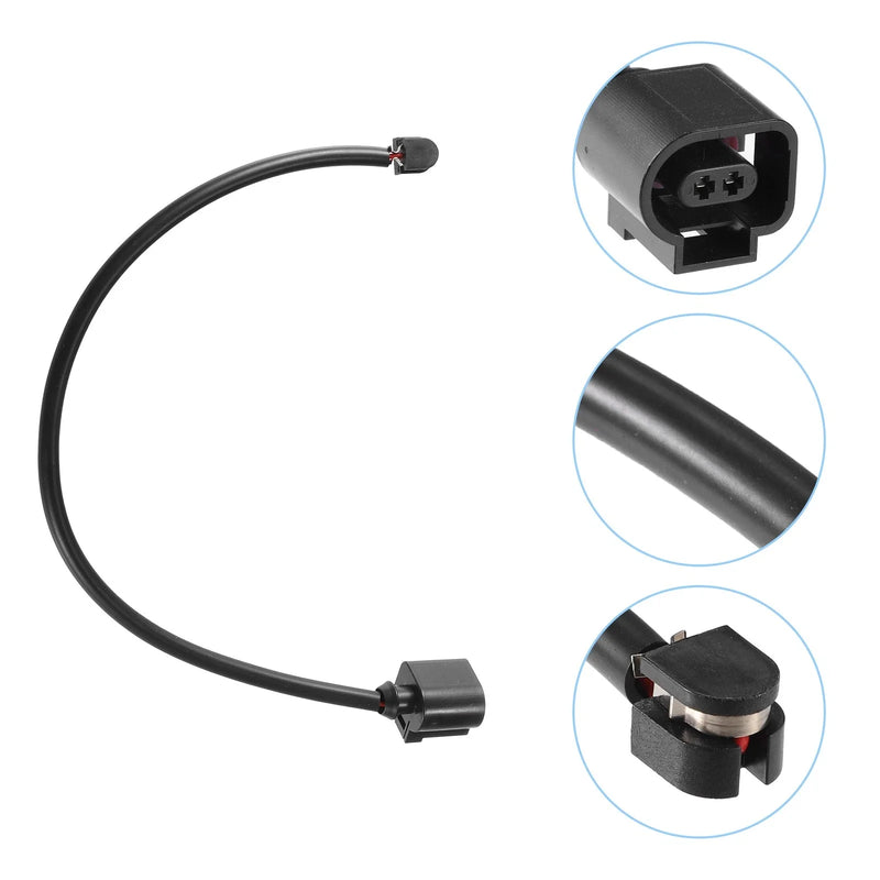 Porsche Panamera Plastic Rubber Black 1 Pcs Front Brake Pad Sensor