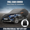 Toyota RAV4 (2012-2022) Black Waterproof Aluminum Film Car Cover