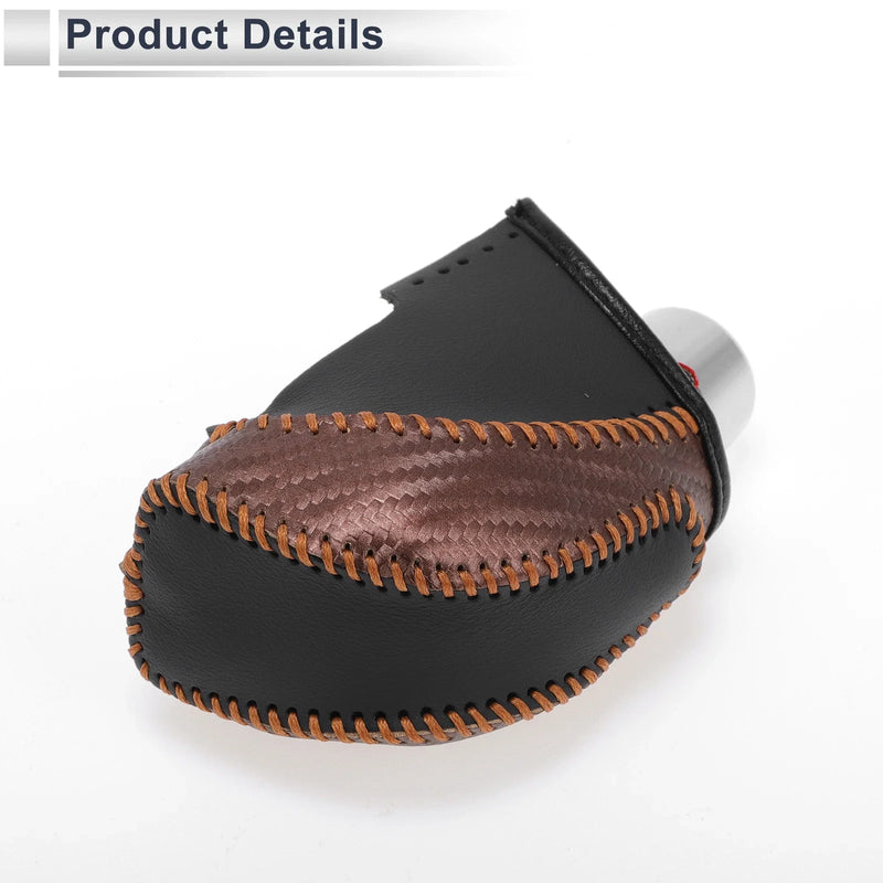 Subaru Impreza Brown Carbon Fiber Gear Shift Knob Cover (2017-2023)