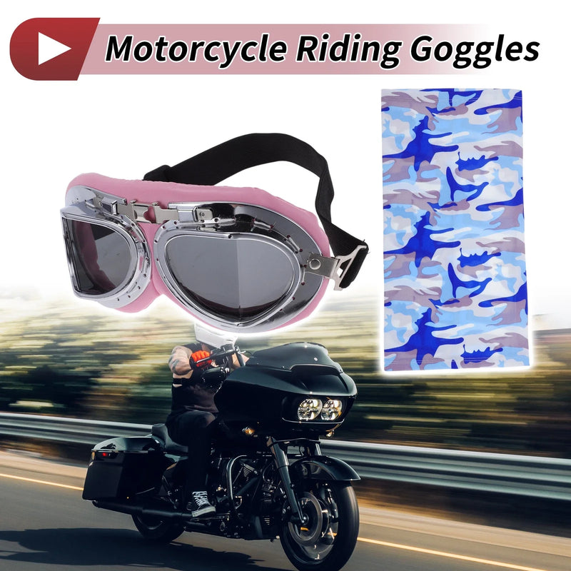 PC Cycling Sunglasses Set 1 Motorcycle Riding Goggles